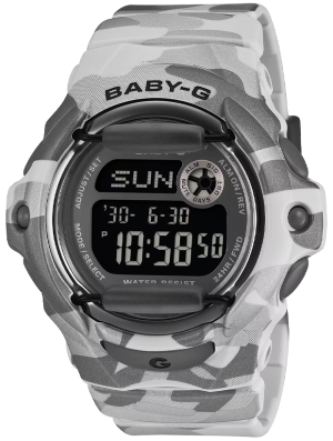 CASIO Baby-G 42.5mm Camo BG-169CMB-8ER, handla denna klocka online eller i butik hos klockmaster