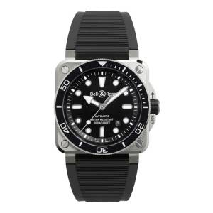 Bell and Ross BR03A Diver 42mm BR03A-D-BL-ST/SRB, handla denna klocka online eller i butik hos klockmaster
