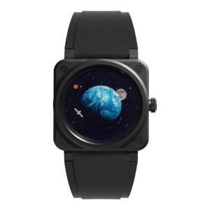 Bell and Ross BR-03 Astro 41mm BR03A-EMM-CE/SRB, handla denna klocka online eller i butik hos klockmaster
