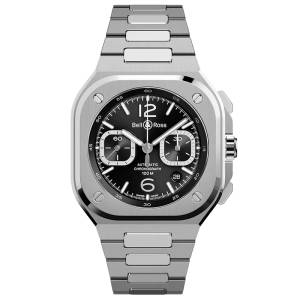 Bell and Ross BR05 Automatic Chronograph 42mm BR05C-BLC-ST/SST, handla denna klocka online eller i butik hos klockmaster