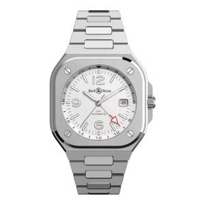 Bell and Ross BR05 Automatic GMT 41mm BR05G-SI-ST/SST, handla denna klocka online eller i butik hos klockmaster