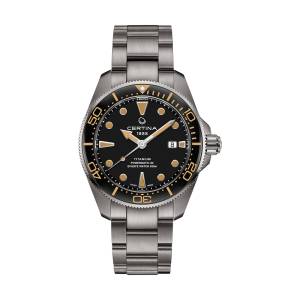 CERTINA DS Action Diver Powermatic 80 Titanium 43mm C0326074405100, handla denna klocka online eller i butik hos klockmaster