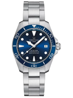 CERTINA DS Action Diver Powermatic 80 38mm C0328071104100, handla denna klocka online eller i butik hos klockmaster