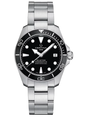 CERTINA DS Action Diver Powermatic 80 38mm C0328071105100, handla denna klocka online eller i butik hos klockmaster