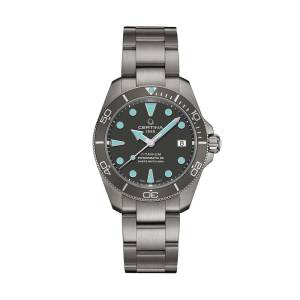 CERTINA DS Action Diver Powermatic 80 Titanium 38mm C0328074408100, handla denna klocka online eller i butik hos klockmaster