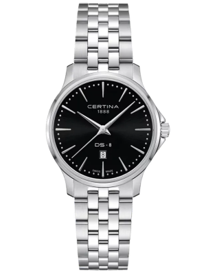 CERTINA DS-8 Lady 31mm C0450101105100, handla denna klocka online eller i butik hos klockmaster