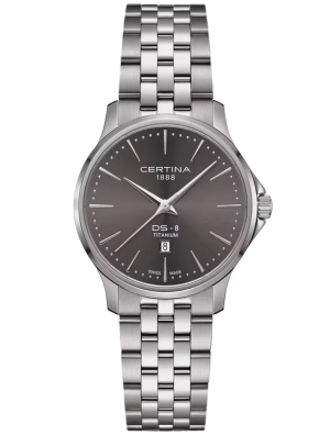 CERTINA DS-8 Titanium Lady 31mm C0450104408100, handla denna klocka online eller i butik hos klockmaster