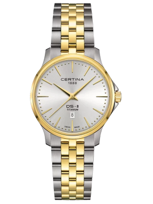 CERTINA DS-8 Titanium Lady 31mm C0450105503100, handla denna klocka online eller i butik hos klockmaster