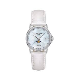 CERTINA DS-8 Moonphase Lady 32mm C0452231613100, handla denna klocka online eller i butik hos klockmaster