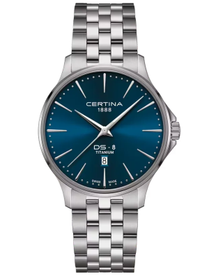 CERTINA DS-8 Gent Titanium 40mm C0454104404100, handla denna klocka online eller i butik hos klockmaster