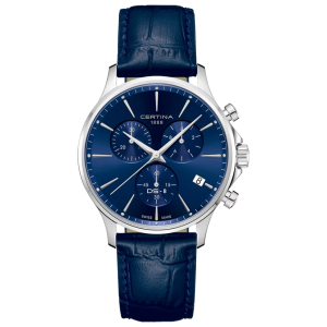 CERTINA DS-8 Chronograph 41mm C0454171604100, handla denna klocka online eller i butik hos klockmaster