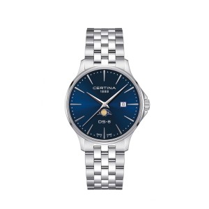 CERTINA DS-8 Moonphase Gent 38mm C0454231104100, handla denna klocka online eller i butik hos klockmaster