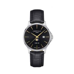 CERTINA DS-8 Moonphase Gent 38mm C0454231605100, handla denna klocka online eller i butik hos klockmaster
