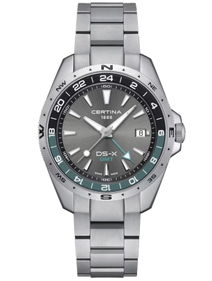 CERTINA DS-X GMT 41mm C0474521108100, handla denna klocka online eller i butik hos klockmaster