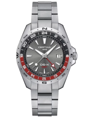 CERTINA DS-X GMT 41mm C0474521108101, handla denna klocka online eller i butik hos klockmaster