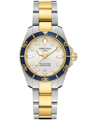 CERTINA DS Action 34.5mm Ebba Andersson Limited Edition C0482102203110, handla denna klocka online eller i butik hos klockmaster