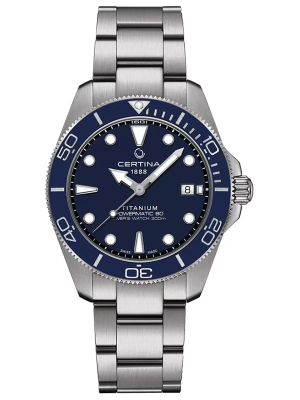 CERTINA DS Action Diver Powermatic 80 Titanium 40mm C0484074404100, handla denna klocka online eller i butik hos klockmaster