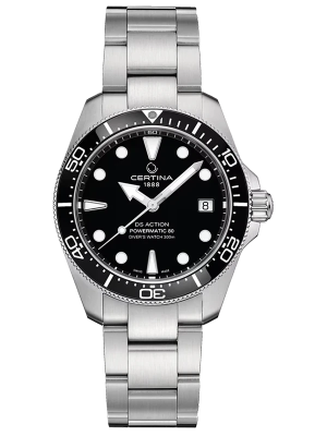 CERTINA DS Action Diver Powermatic 80 38mm C0488071105100, handla denna klocka online eller i butik hos klockmaster