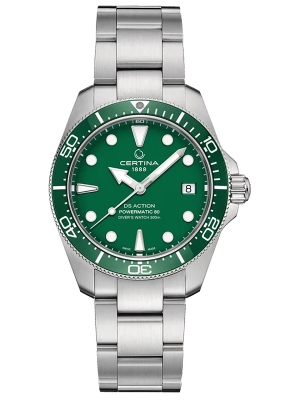 CERTINA DS Action Diver Powermatic 80 38mm C0488071109100, handla denna klocka online eller i butik hos klockmaster