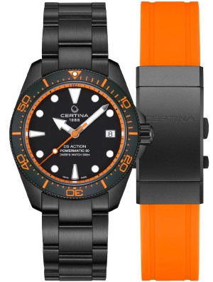 CERTINA DS Action Diver Powermatic 80 38mm C0488073305102, handla denna klocka online eller i butik hos klockmaster