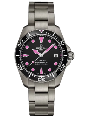 CERTINA DS Action Diver Titanium 38mm C0488074405101, handla denna klocka online eller i butik hos klockmaster