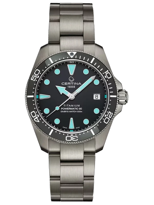 CERTINA DS Action Diver Titanium 38mm C0488074408100, handla denna klocka online eller i butik hos klockmaster