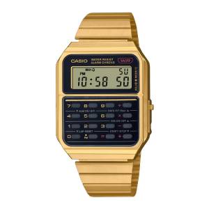 CASIO Vintage Calculator 34mm CA-500WEG-1AEF, handla denna klocka online eller i butik hos klockmaster