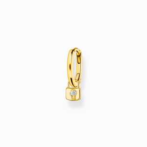 Thomas Sabo hoop Örhänge white 925 Ster CR700-414-14, handla denna klocka online eller i butik hos klockmaster
