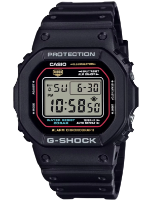 CASIO G-Shock 43mm DW-5600RL-1ER, handla denna klocka online eller i butik hos klockmaster