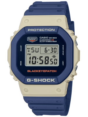 CASIO G-Shock BlackEyePatch 44mm DW-5610BEP-2ER, handla denna klocka online eller i butik hos klockmaster