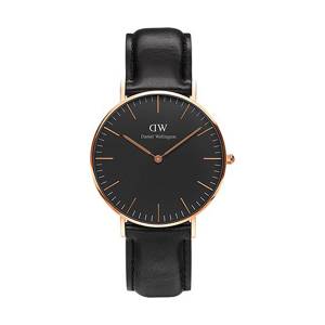 Daniel Wellington Classic Black Sheffield 36mm DW00100139, handla denna klocka online eller i butik hos klockmaster