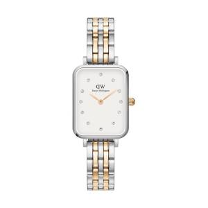 Daniel Wellington Quadro Lumine 5-link two-tone 20mm DW00100625, handla denna klocka online eller i butik hos klockmaster
