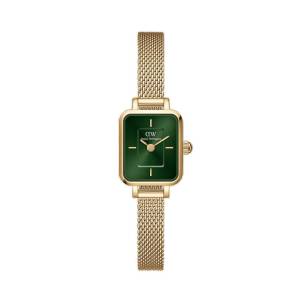 Daniel Wellington Quadro Mini Evergold Emerald 15,5mm DW00100653, handla denna klocka online eller i butik hos klockmaster