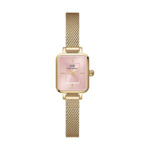Daniel Wellington Quadro Mini Evergold Blush 15,5mm DW00100655, handla denna klocka online eller i butik hos klockmaster