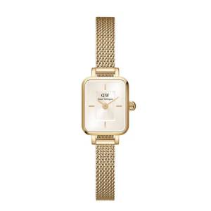 Daniel Wellington Quadro Mini Evergold Champagne 15,5mm DW00100656, handla denna klocka online eller i butik hos klockmaster