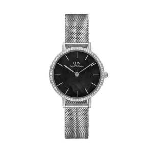 Daniel Wellington Petite Lumine Bezel Sterling Black MOP 28mm DW00100661, handla denna klocka online eller i butik hos klockmaster