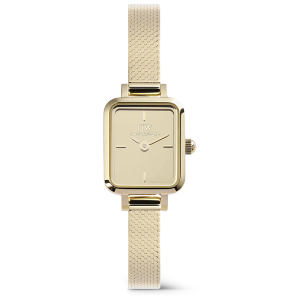 Daniel Wellington Quadro Mini Reflection Gold 15.5mm DW00100801, handla denna klocka online eller i butik hos klockmaster