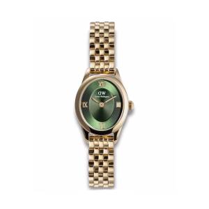 Daniel Wellington Ophelia Mini Emerald Gold 22mm DW00100804, handla denna klocka online eller i butik hos klockmaster