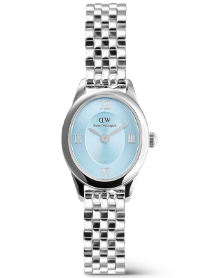 Daniel Wellington Ophelia Mini Ice Blue Silver 22mm DW00100809, handla denna klocka online eller i butik hos klockmaster