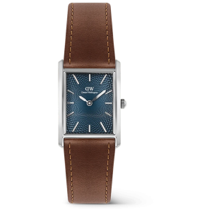 Daneil Wellington Bound Light Brown Arctic Guilloché Silver 24mm DW00100900, handla denna klocka online eller i butik hos klockmaster