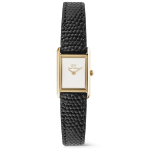 Daniel Wellington Bound Mini Black Lizard Gold 17mm DW00100903, handla denna klocka online eller i butik hos klockmaster