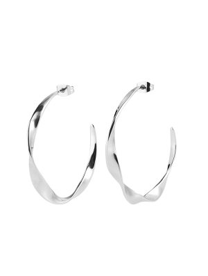 By Sofia Wistam Twirl  Silverörhängen Large E24052915, handla denna klocka online eller i butik hos klockmaster