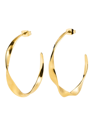 By Sofia Wistam Twirl  Guldörhängen Large E24052916, handla denna klocka online eller i butik hos klockmaster