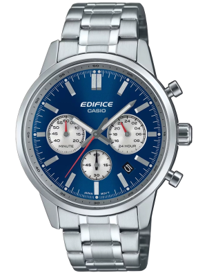 CASIO Edifice Chronograph 40mm EFR-575D-2AEF, handla denna klocka online eller i butik hos klockmaster