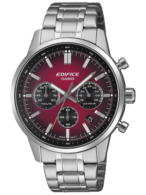 CASIO Edifice Chronograph 40mm EFR-575D-4AEF, handla denna klocka online eller i butik hos klockmaster