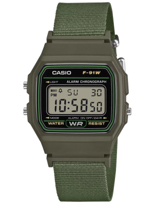 CASIO Timeless 35mm F-91WF-3AEF, handla denna klocka online eller i butik hos klockmaster