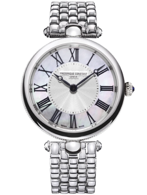 Frederique Constant Art Deco Round 30mm FC-200MPW2AR6B, handla denna klocka online eller i butik hos klockmaster