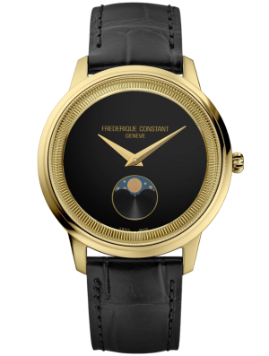 Frederique Constant Moneta Moonphase 37mm FC-206B3S5, handla denna klocka online eller i butik hos klockmaster