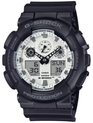 CASIO G-Shock 51mm GA-100WD-1AER, handla denna klocka online eller i butik hos klockmaster