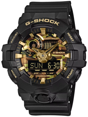 CASIO G-Shock Bold Camo 53.5mm GA-700CF-1AER, handla denna klocka online eller i butik hos klockmaster